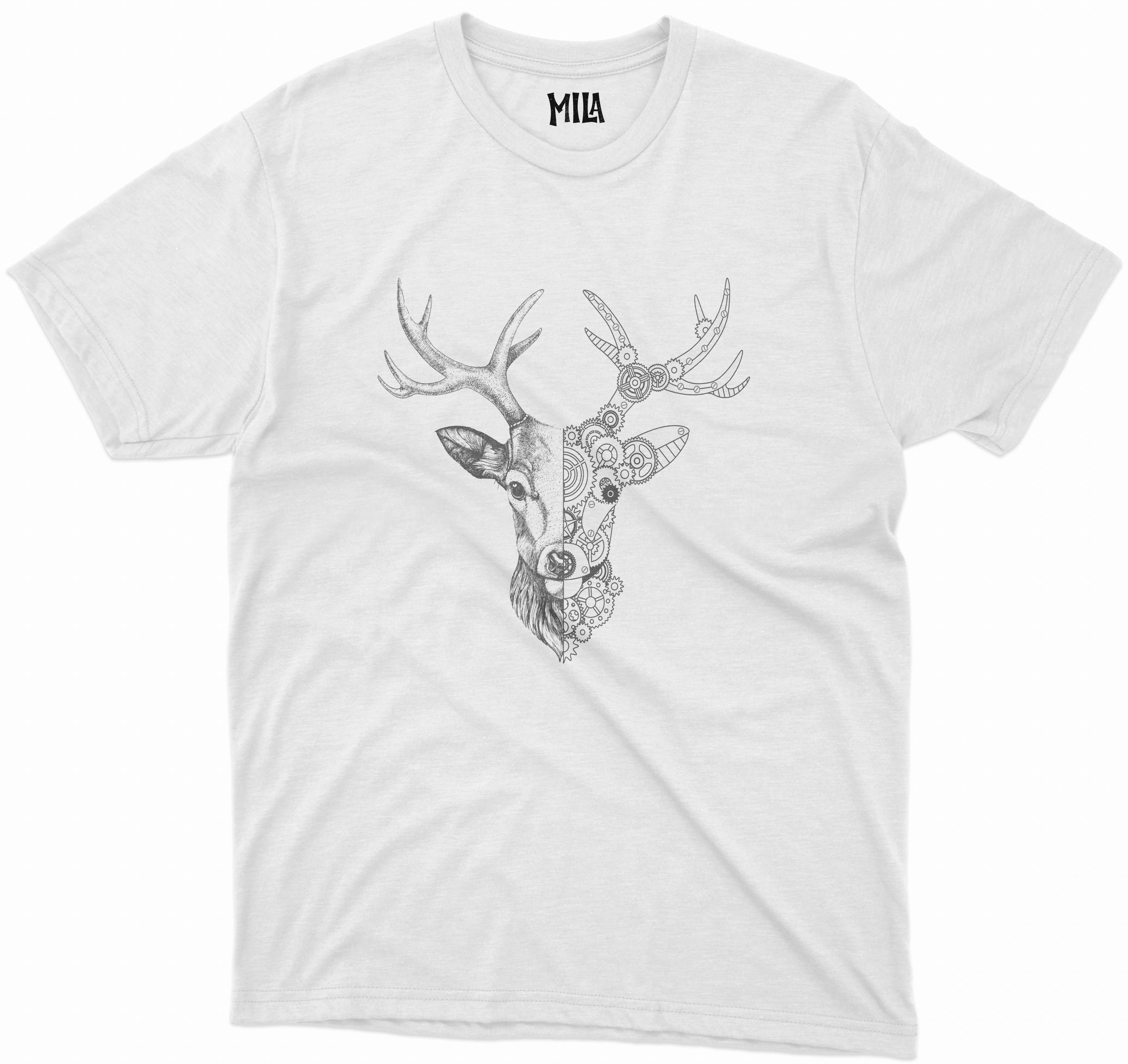 Image of Deer Gears T Shirt