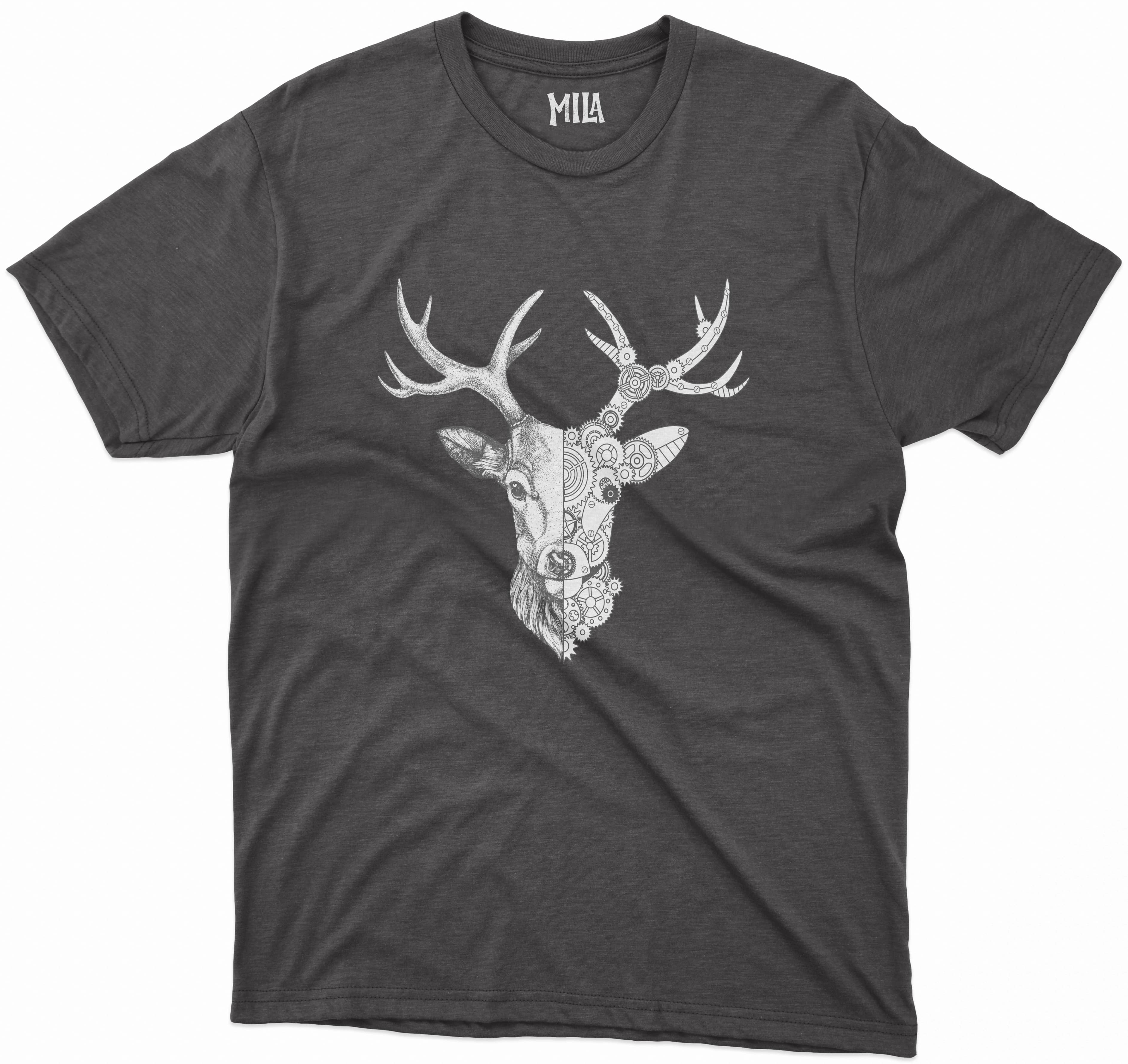 Image of Deer Gears T Shirt