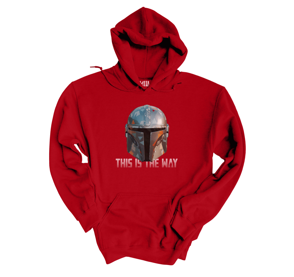 Image of This Is The Way (Camo Film Helmet) Hoodie