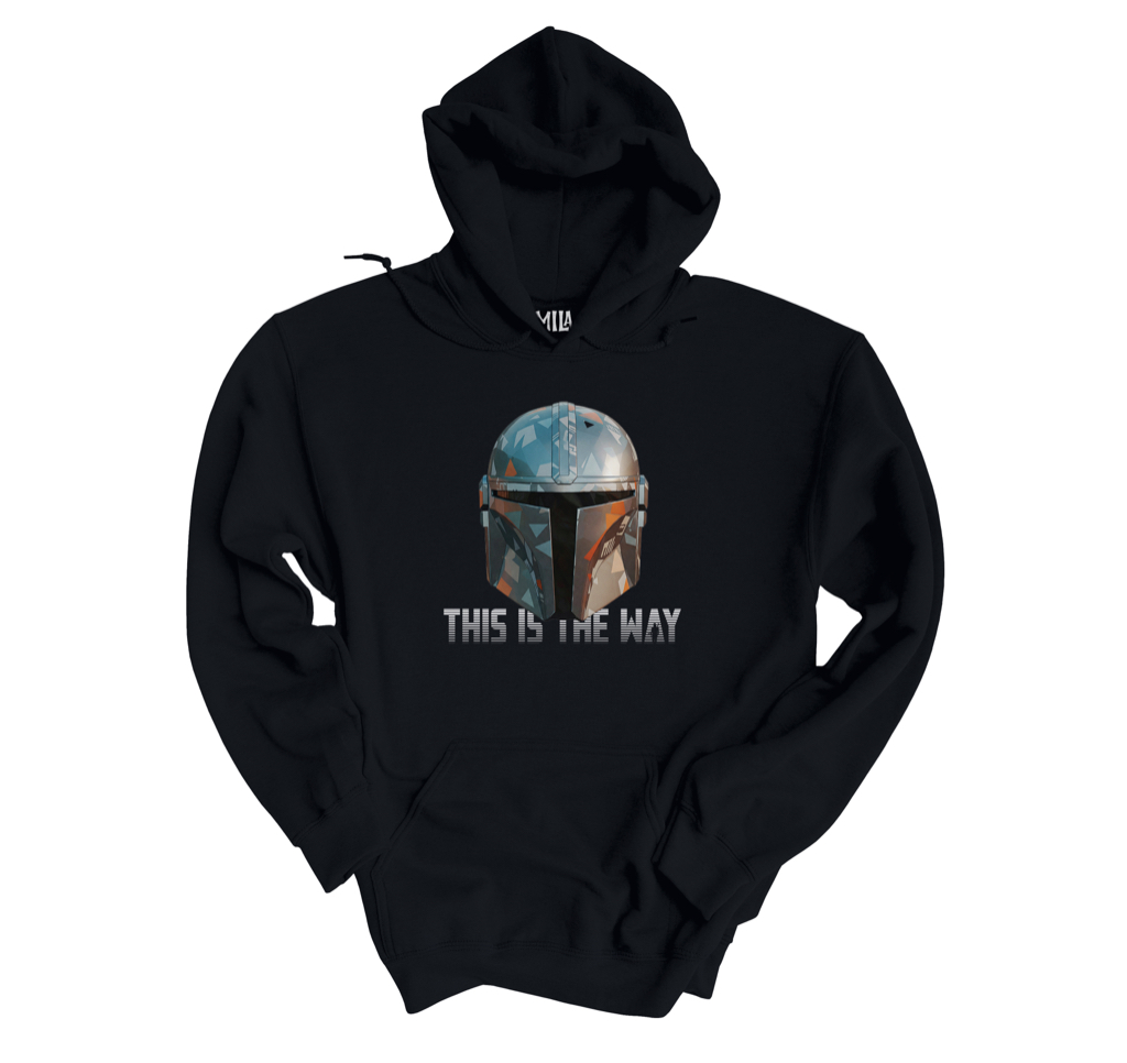 Image of This Is The Way (Camo Film Helmet) Hoodie