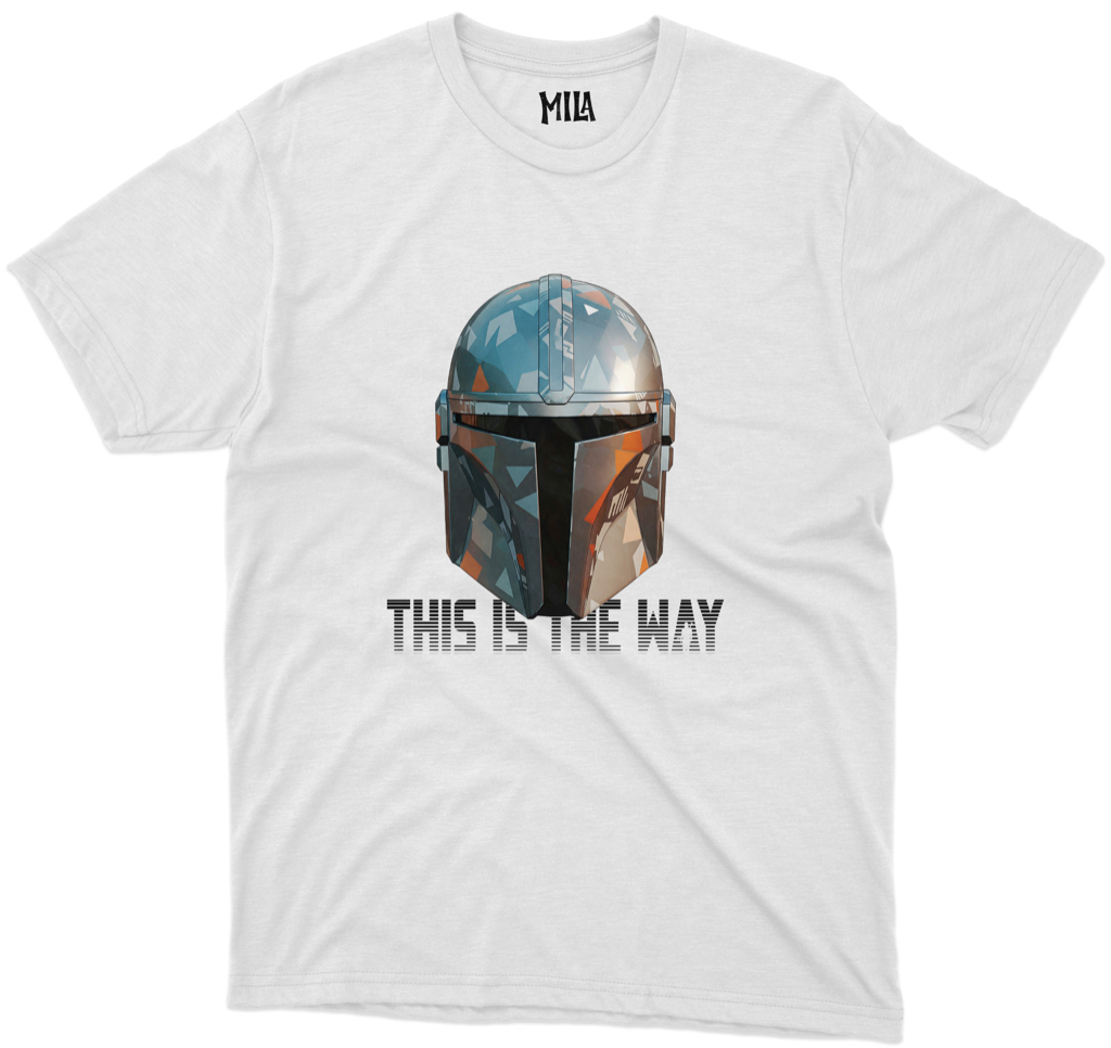 Image of This Is The Way (Camo Film Helmet) Tshirt