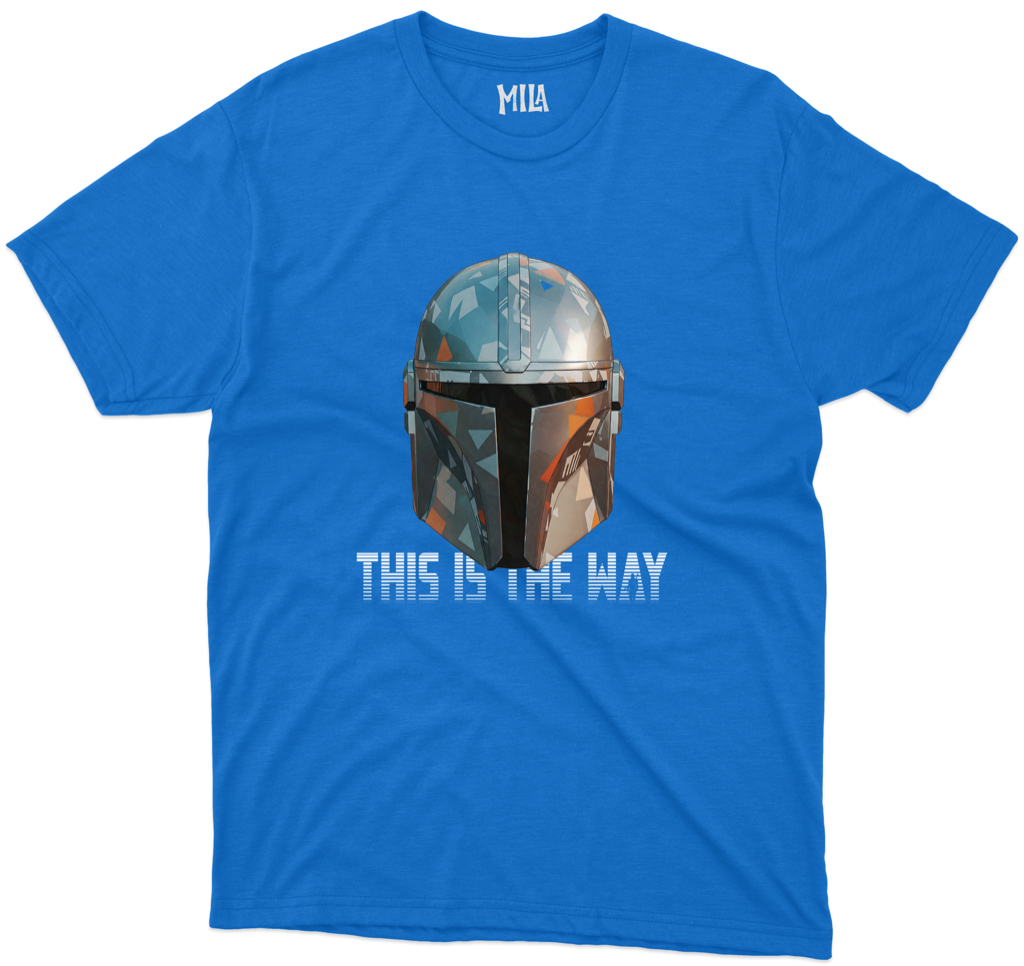 Image of This Is The Way (Camo Film Helmet) Tshirt