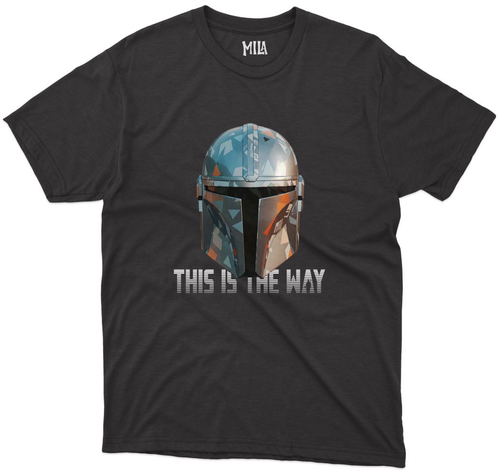 Image of This Is The Way (Camo Film Helmet) Tshirt