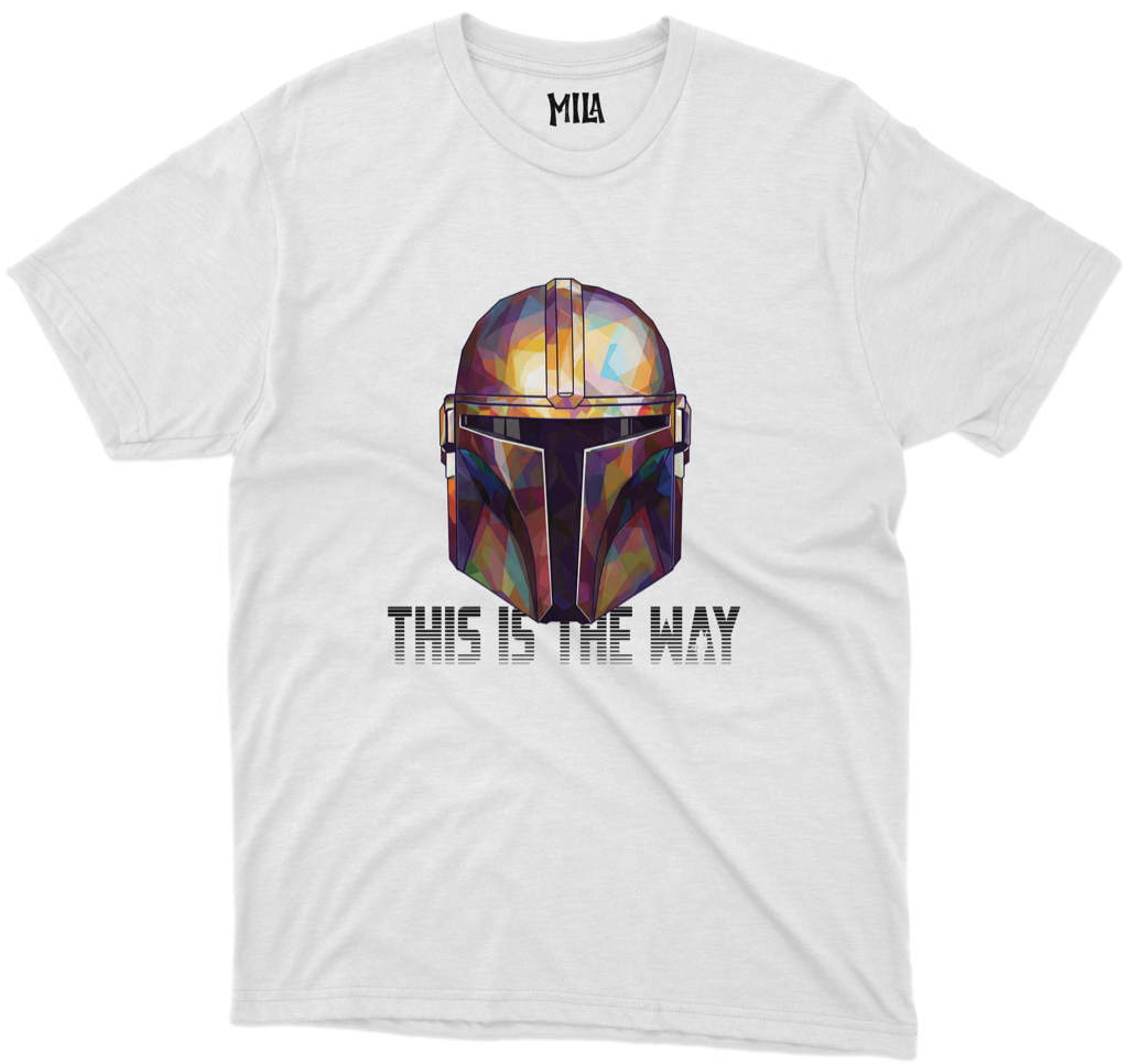 Image of This Is The Way (Vibrant Future Helmet) Tshirt