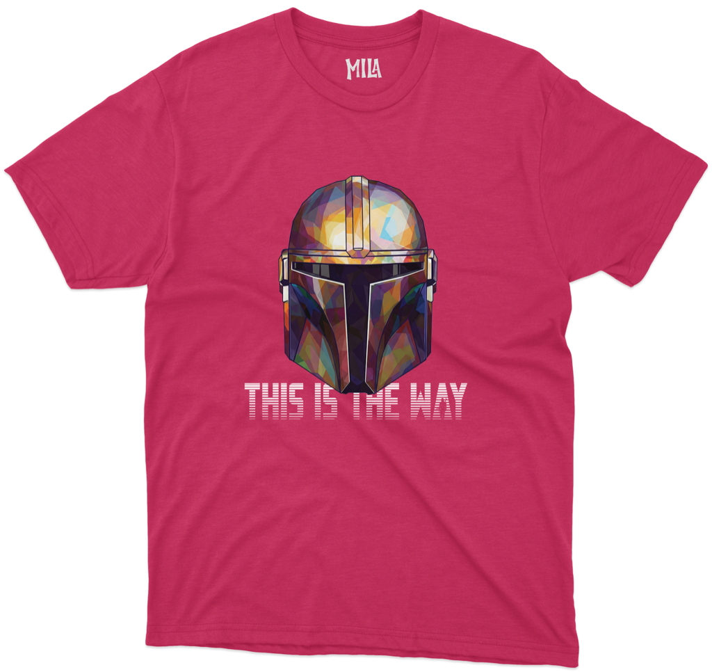 Image of This Is The Way (Vibrant Future Helmet) Tshirt