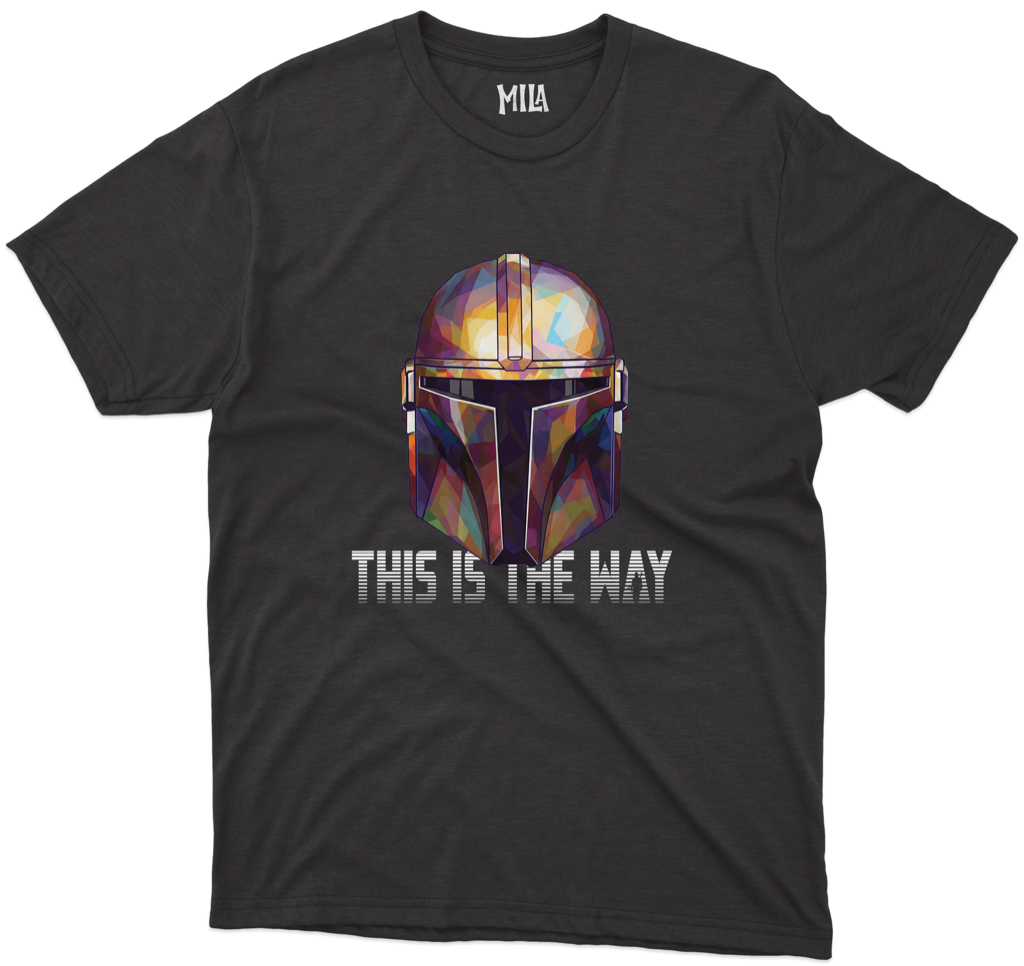 Image of This Is The Way (Vibrant Future Helmet) Tshirt