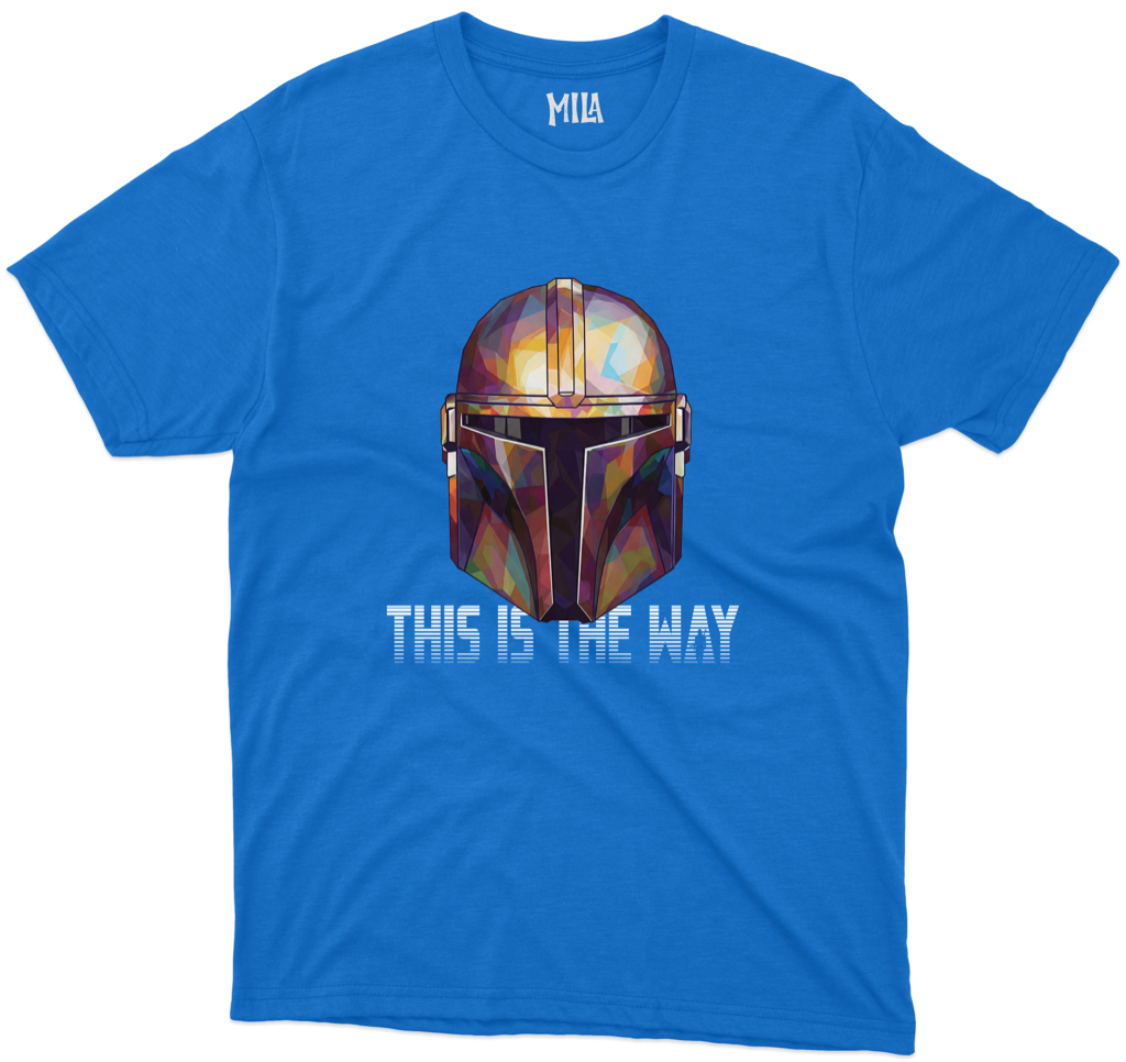 Image of This Is The Way (Vibrant Future Helmet) Tshirt